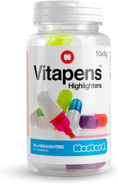 Mustard - Vitapens - Assorted Vibrant Colors
