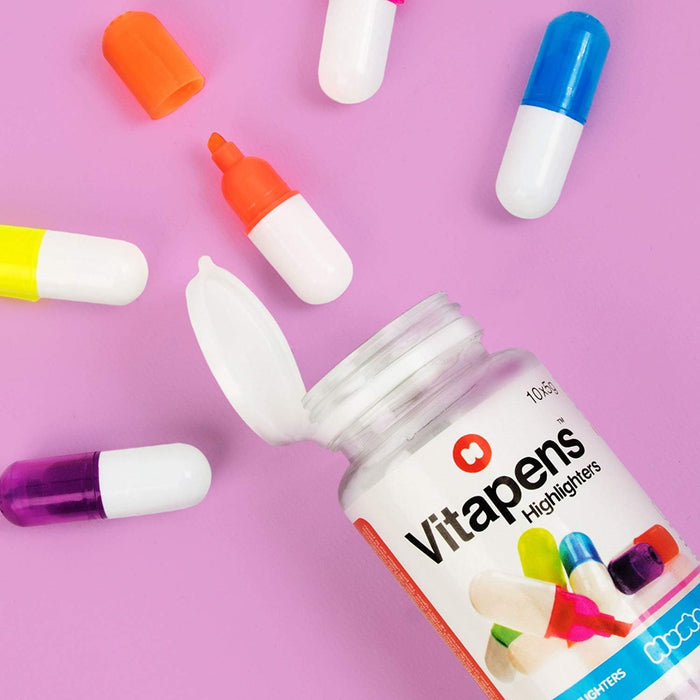 Mustard - Vitapens - Assorted Vibrant Colors