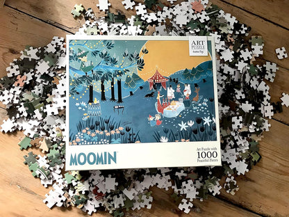 Barbo Toys - MuminsPuzzel 1000 stukjes - kleurrijke afbeeldingen van de Mumin-trol 70 cm x 50 cm