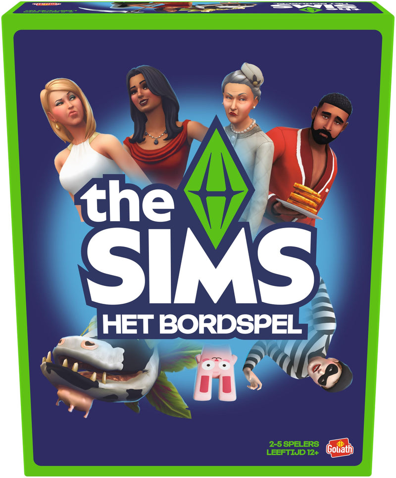 Goliath – The Sims Het Bordspel, Spel gebaseerd OP by Iconische Videospellen, Familiespel voor Kinderen vanaf 12 Jaar, Gezelschapsspel voor 2 tot en met 5 Spelers