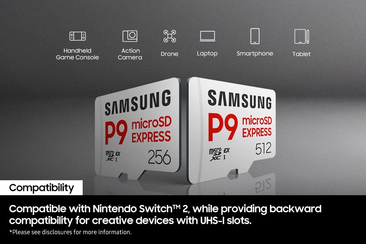 Samsung Microsd 256Gb P9 Express