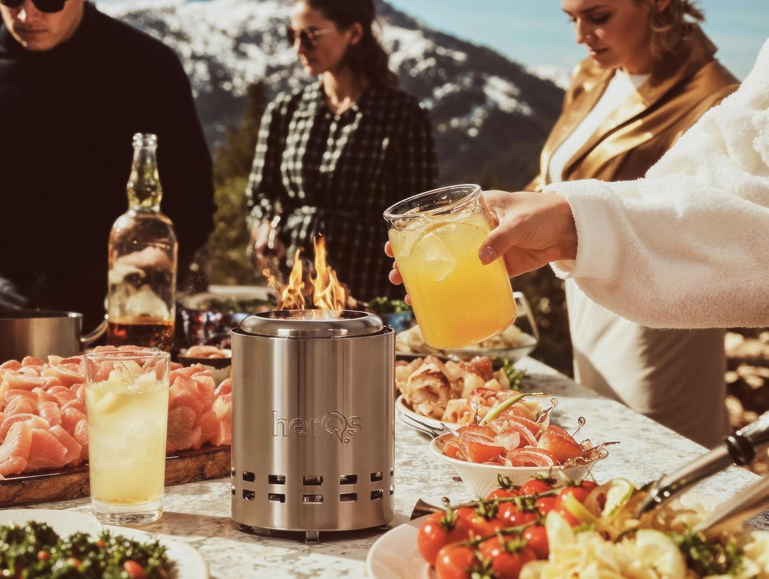 Herqs - Mighty Smokeless Firepit