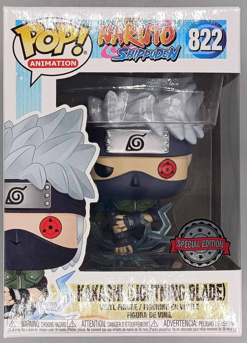 NARUTO - POP N° 822 - Kakashi Lightning Blade GITD Special Edition