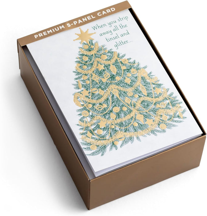 DaySpring Tree to Cross - 18 Premium Christmas Greeting Cards - Special Edition
