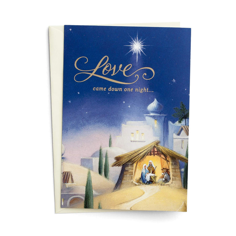 DaySpring KJV Weihnachtskarten mit Aufschrift"Love Came Down One Night", 50 Stück