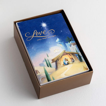 DaySpring KJV Weihnachtskarten mit Aufschrift"Love Came Down One Night", 50 Stück