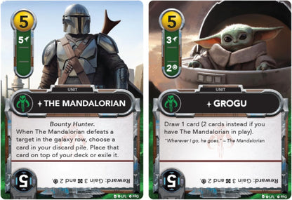 Asmodee | Star Wars The Deckbuilding Game: The Mandalorian Faction Pack | Card Game Expansion | Ages 12+ | 2-3 Players | 30 Minutes Playing Time