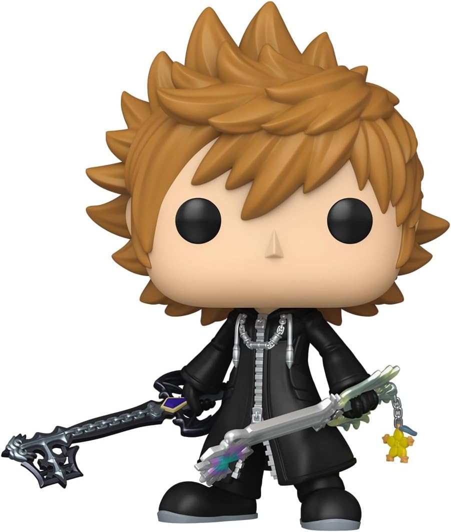 Funko Pop! Games: Kingdom Hearts - Roxas With Keyblades - Collectable Vinyl Figure - Gift Idea - Official Merchandise - Toys for Kids & Adults - Movies Fans - Model Figure for Collectors and Display