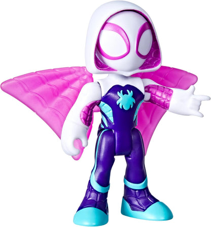 SPIDEY AND HIS AMAZING FRIENDS Marvel Ghost-Spider Toy with Accessory, Purple