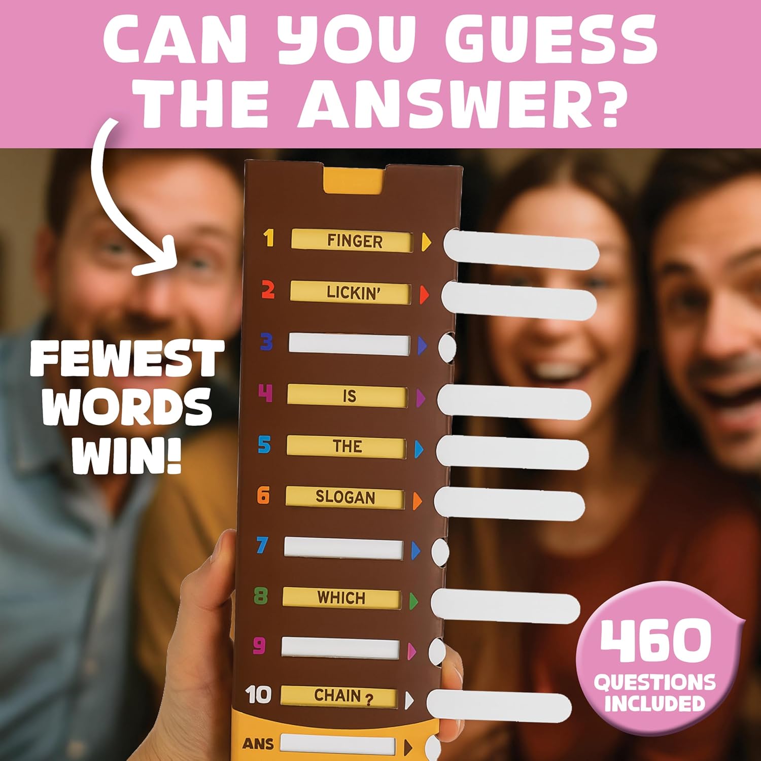 In A Nutshell - Slide & Guess Word Game | Must-have Birthday Present & Stocking Filler | Family Party & Board Game for Game Nights for Adults, Kids 10+, Teens, Families