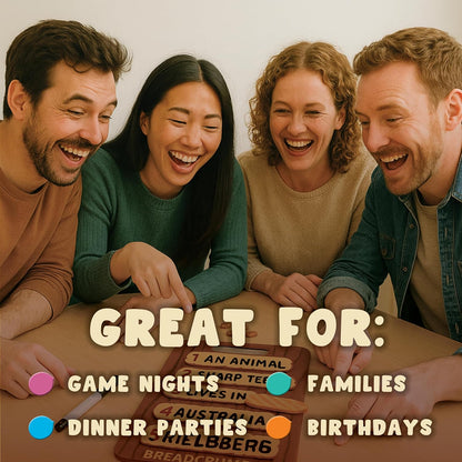 Breadcrumbs - Secret Clue Guessing Game | Family Party Word Board Game for Adults, Kids 10+, Teens, Families | 3-16 players, Ages 10+