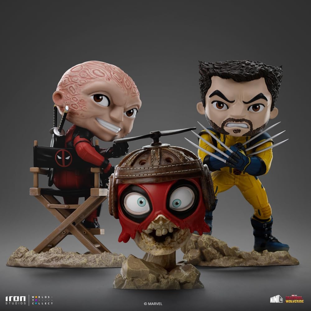Deadpool & Wolverine Mini Co. Pvc Figure Deadpool Unmasked 13 Cm