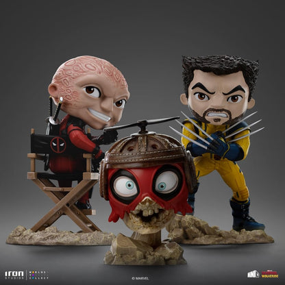 Deadpool & Wolverine Mini Co. Pvc Figure Deadpool Unmasked 13 Cm