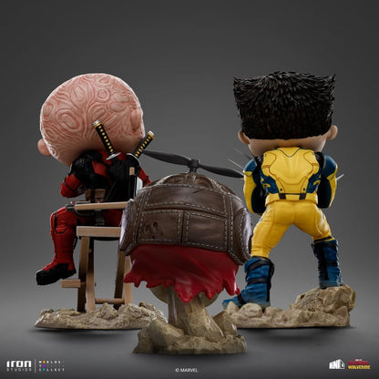 Deadpool & Wolverine Mini Co. Pvc Figure Deadpool Unmasked 13 Cm