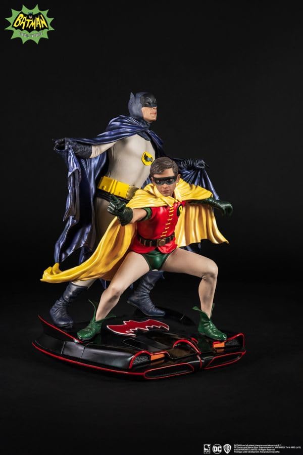 Pure Arts Batman (TV) 1:8 PVC Diorama by Batman & Robin
