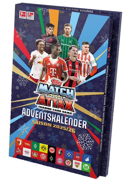 Bundesliga Match Attax Trading Cards 2025/26 Advent Calendar