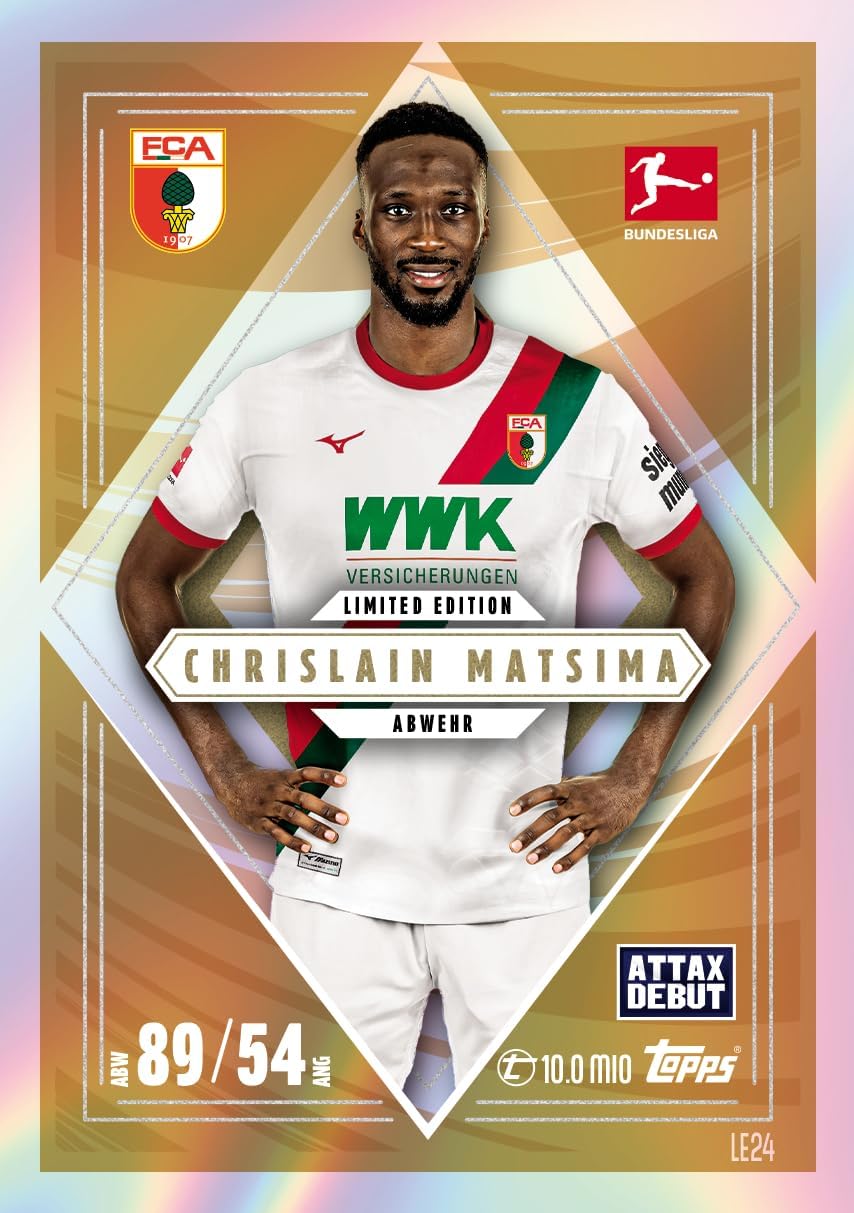 Bundesliga Match Attax Trading Cards 2025/26 Advent Calendar