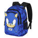 Sega-Sonic Sight-Plus Running Backpack, Blue, 34 x 46 cm, Capacity 32 L