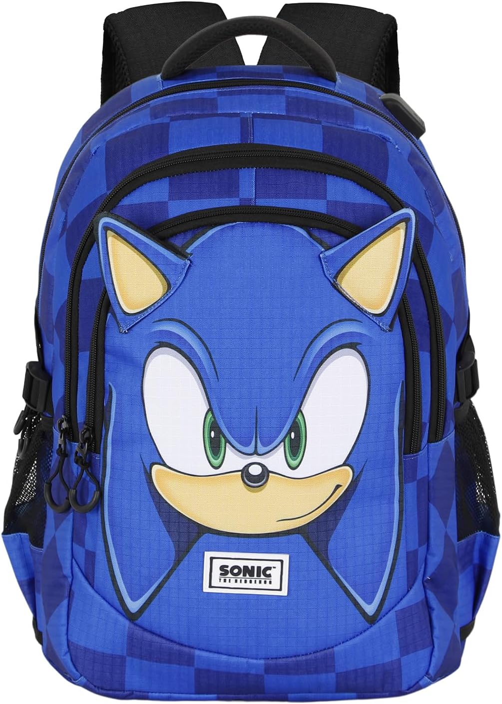 Sega-Sonic Sight-Plus Running Backpack, Blue, 34 x 46 cm, Capacity 32 L