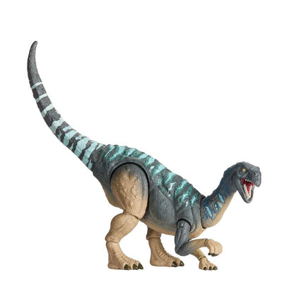 Mattel Jurassic World Hammond Collection Dinosaur Action Figure Mussaurus, Premium Design with Realistic Eyes, 15 Articulated Joints & Extra Feet, JKM89