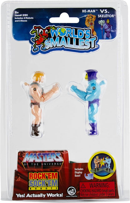 World's Smallest Rock 'Em Sock 'Em Robots - He-Man vs. Skeletor