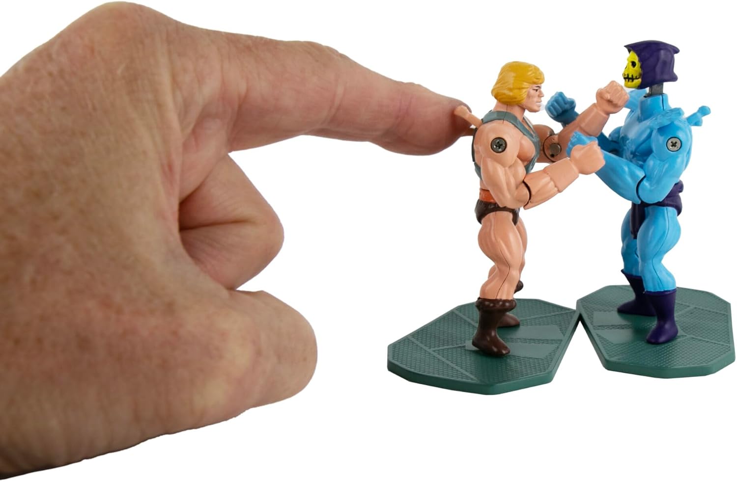 World's Smallest Rock 'Em Sock 'Em Robots - He-Man vs. Skeletor