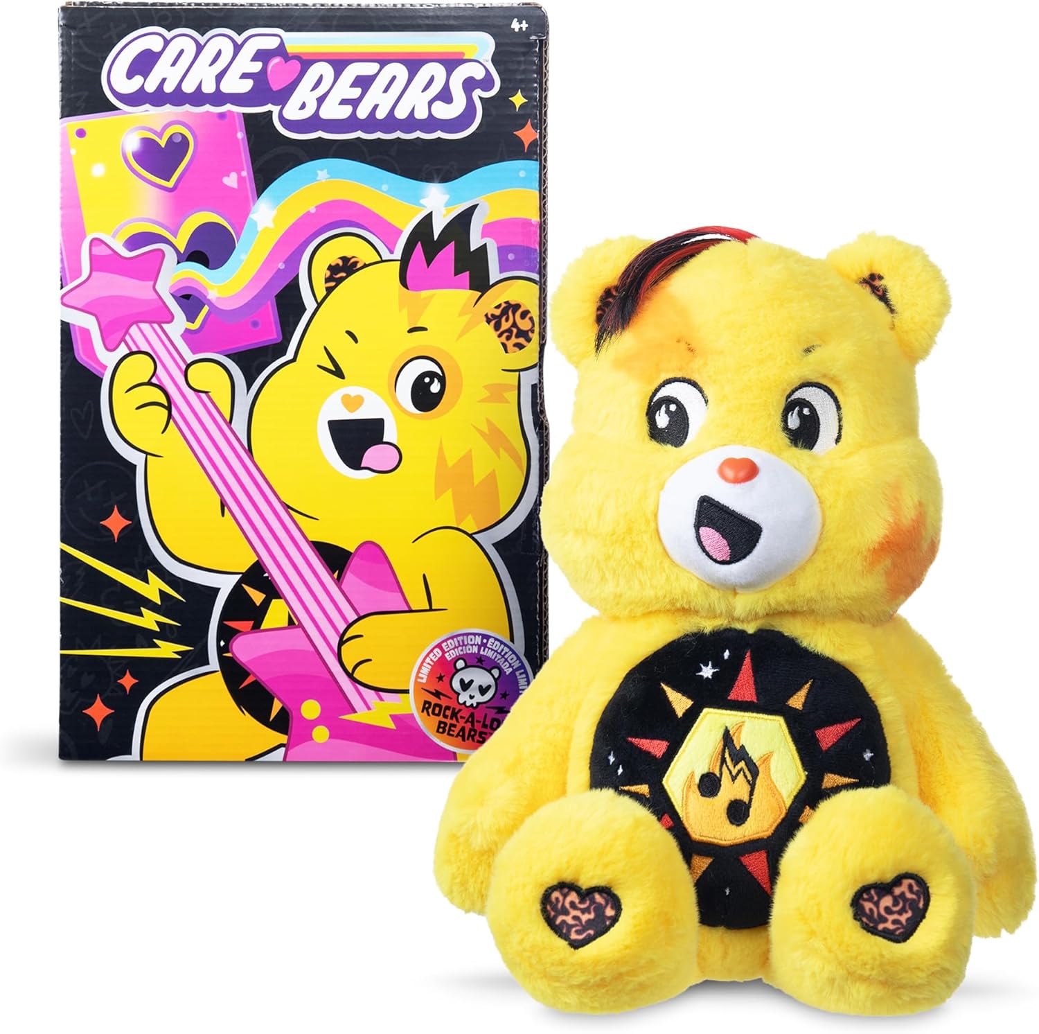 Basic Fun Care Bears - Tema Rock - Orsetto Solare (Eco-friendly