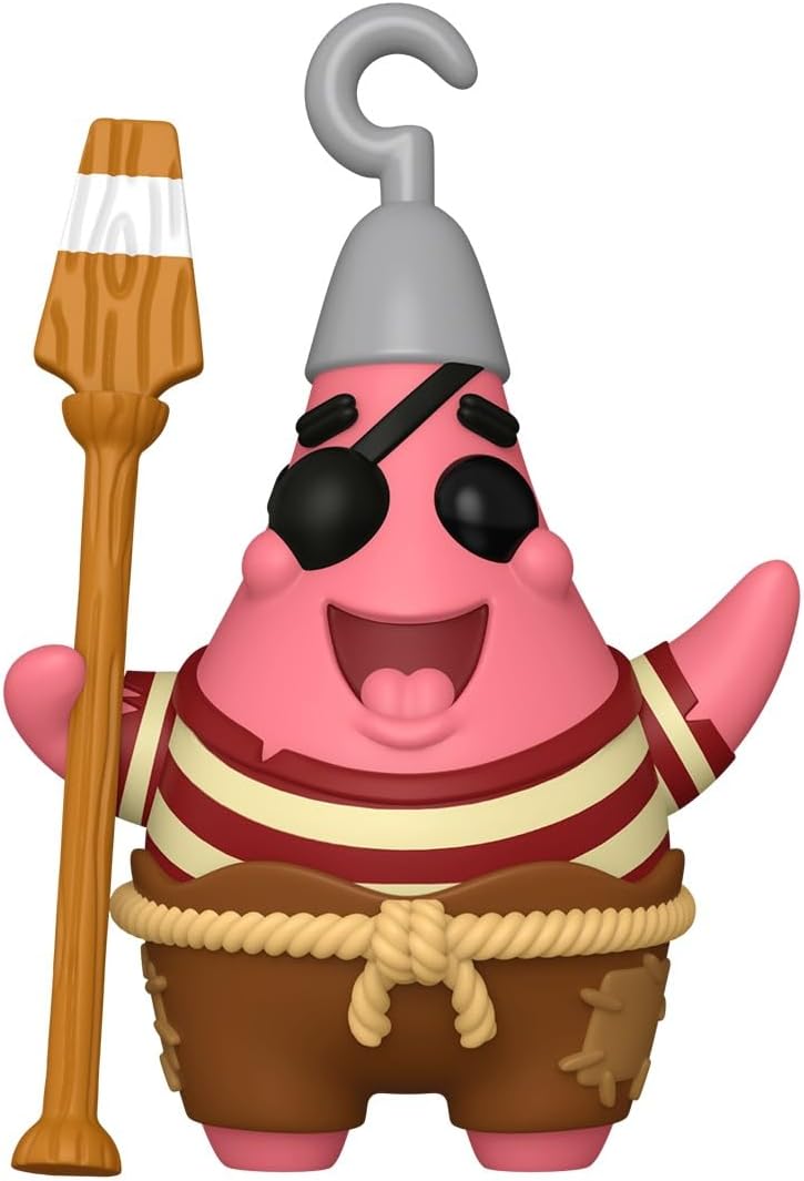 Funko Pop! Movies: The SpongeBob Movie - Patrick Star - Collectable Vinyl Figure - Gift Idea - Official Merchandise - Toys for Kids & Adults - Model Figure for Collectors