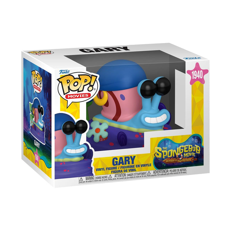 Funko Pop! Movies: The SpongeBob Movie - Gary - Collectable Vinyl Figure - Gift Idea - Official Merchandise - Toys for Kids & Adults - Cartoon Fans - Model Figure for Collectors
