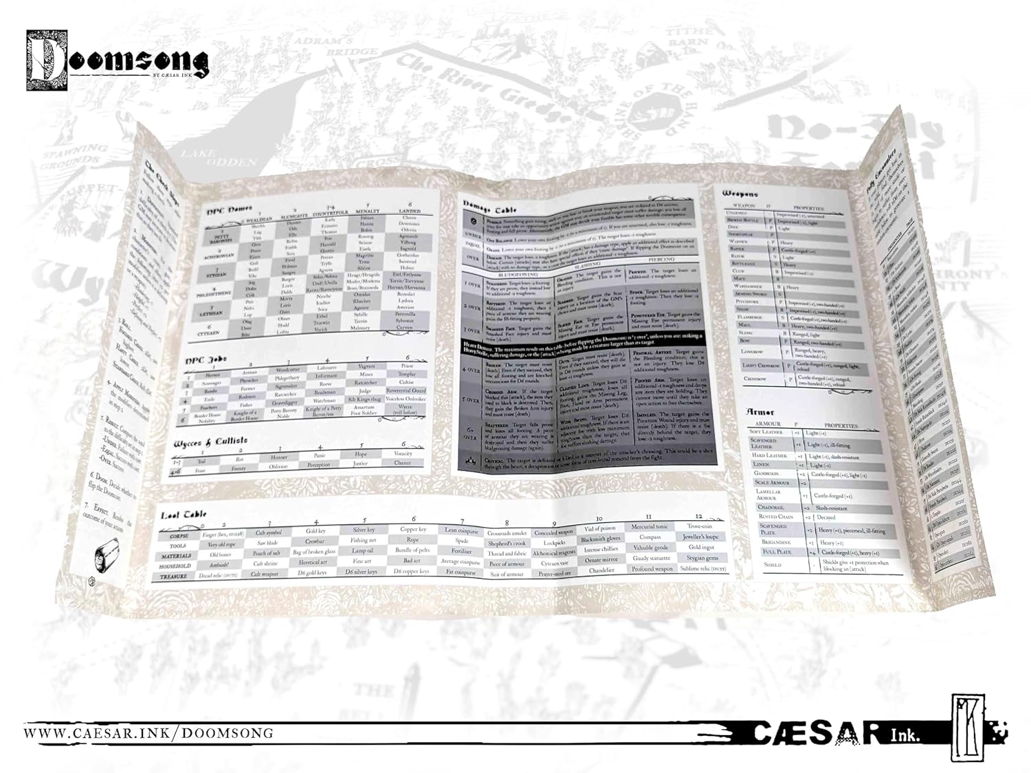 Doomsong: RPG Core Rulebook