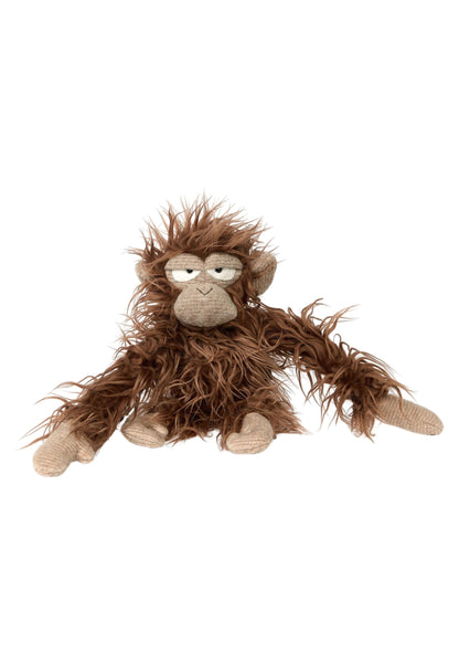 sigikid 39697 AFFE Chimp Jump, BeastsTown knuffeldier: verzamelen, geven, spelen, knuffelen, kinderen volwassenen, 3 tot 99 jaar, middenbruin//AFFE, 36 x 13 x 12 cm