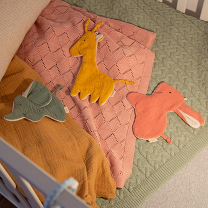 Knuffeldoek Muslin - Konijn
