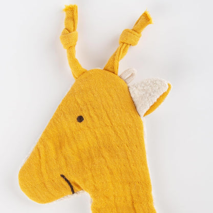 Knuffeldoek Muslin - Giraf