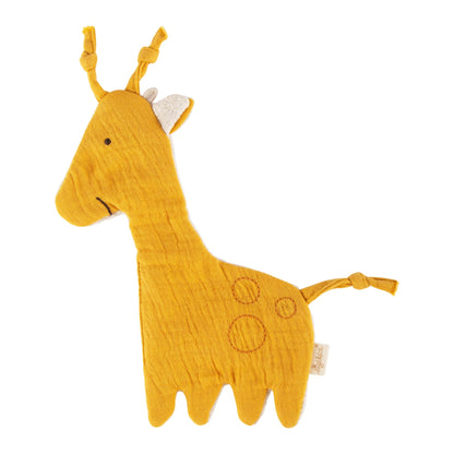 Knuffeldoek Muslin - Giraf