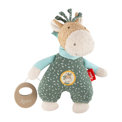 SIGIKID 39826 Spieluhr Pony Wiwi Wiah, yellow für Mädchen und Jungen von 0 bis 36 Monaten