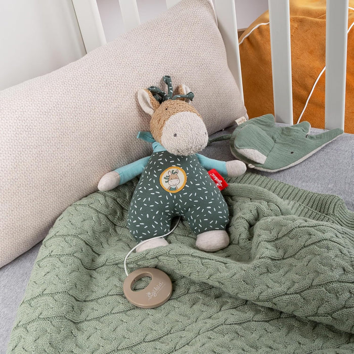 SIGIKID 39826 Spieluhr Pony Wiwi Wiah, yellow für Mädchen und Jungen von 0 bis 36 Monaten