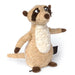 sigikid Pluche dier Muru Muru, BeastsTown voor kinderen en volwassenen, om te verzamelen, cadeau te geven, spelen, knuffelen, beige/wit/stokstaartjes