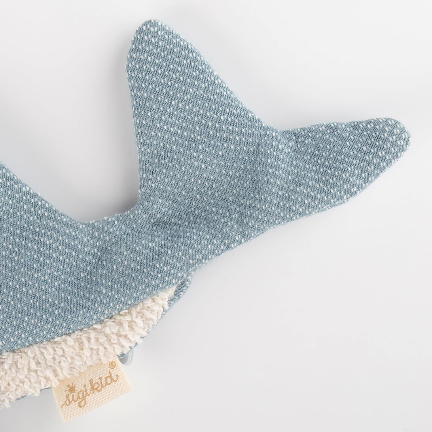 Knuffeldoek met Knisper - Walvis