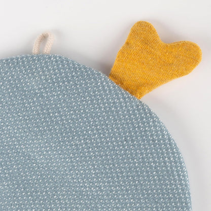 Knuffeldoek met Knisper - Walvis