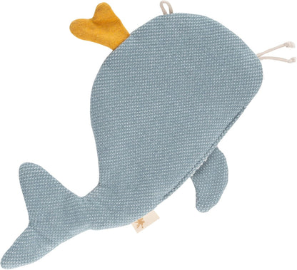 Knuffeldoek met Knisper - Walvis