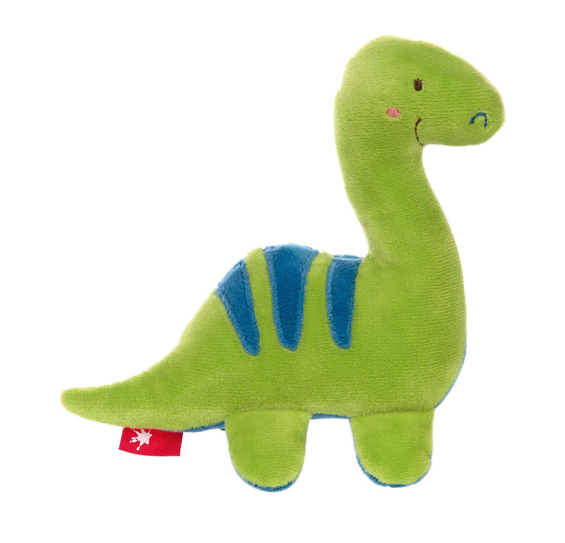 SIGIKID 42300 Piep Dino Red Stars Meisjes en Jongens Babyspeelgoed Aanbevolen vanaf de geboorte