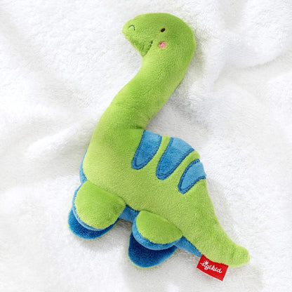 SIGIKID 42300 Piep Dino Red Stars Meisjes en Jongens Babyspeelgoed Aanbevolen vanaf de geboorte