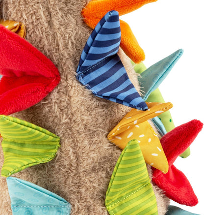 SIGIKID 42838 Knuffeldier, egel, patchwork, knuffeldier om te spelen en te knuffelen, van zachte materiaalmix, voor baby's en kinderen, jongens en meisjes van 0 maanden tot 8 jaar, meerkleurig, egel