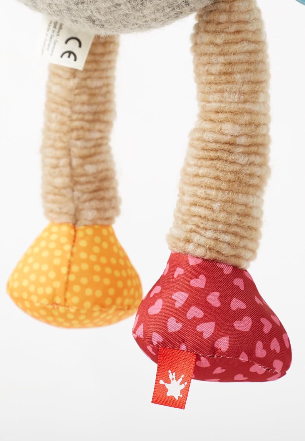 SIGIKID 42843 Knuffeldier, paard, patchwork, knuffeldier om te spelen en te knuffelen, van zachte materiaalmix, voor baby's en kinderen, jongens en meisjes van 0 maanden tot 8 jaar, meerkleurig