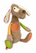 SIGIKID 42845 Knuffeldier, hond, patchwork, knuffeldier om te spelen en te knuffelen, van zachte materiaalmix, voor baby's en kinderen, jongens en meisjes van 0 maanden tot 8 jaar, meerkleurig, hond