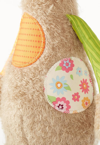 SIGIKID 42845 Knuffeldier, hond, patchwork, knuffeldier om te spelen en te knuffelen, van zachte materiaalmix, voor baby's en kinderen, jongens en meisjes van 0 maanden tot 8 jaar, meerkleurig, hond