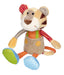 SIGIKID 42852 Knuffeldier, tijger, patchwork, knuffeldier om te spelen en te knuffelen, van zachte materiaalmix, voor baby's en kinderen, jongens en meisjes van 0 maanden tot 8 jaar, meerkleurig