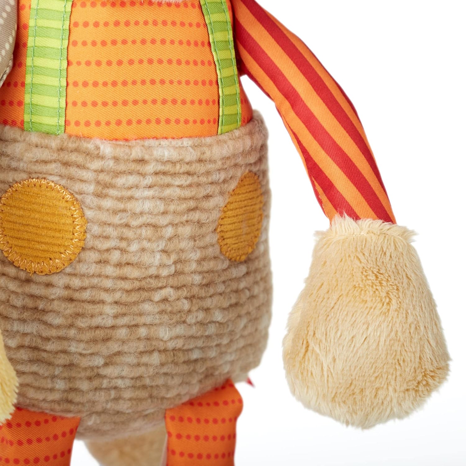 SIGIKID 42852 Knuffeldier, tijger, patchwork, knuffeldier om te spelen en te knuffelen, van zachte materiaalmix, voor baby's en kinderen, jongens en meisjes van 0 maanden tot 8 jaar, meerkleurig