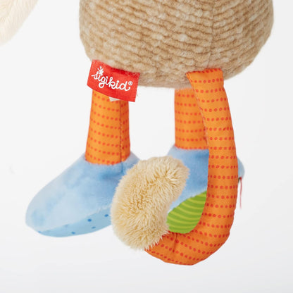 SIGIKID 42852 Knuffeldier, tijger, patchwork, knuffeldier om te spelen en te knuffelen, van zachte materiaalmix, voor baby's en kinderen, jongens en meisjes van 0 maanden tot 8 jaar, meerkleurig