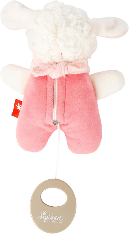 SIGIKID 43184 Mini-Spieluhr Schaf, yellow Mädchen von 0 bis 36 Monaten